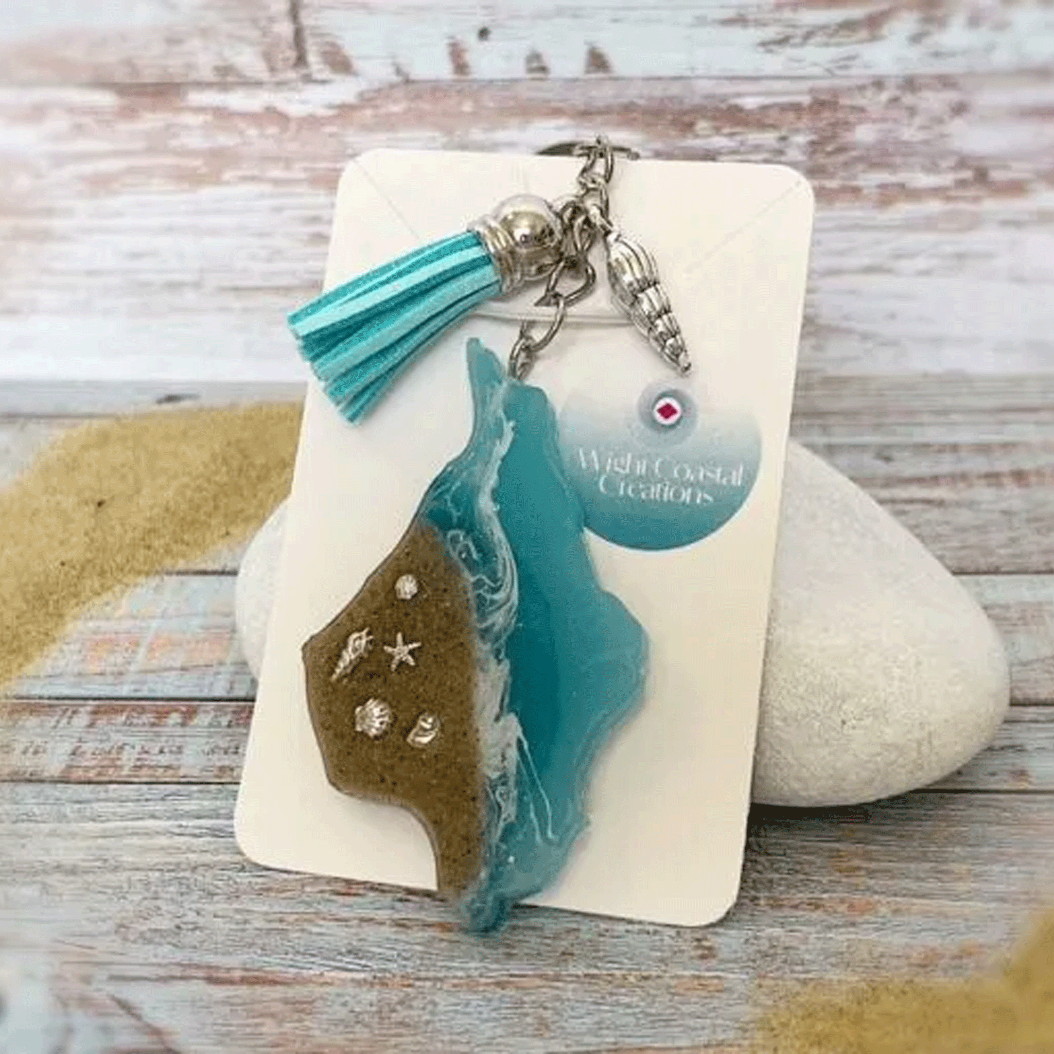 Isle-of-Wight-Keyring-turquoise