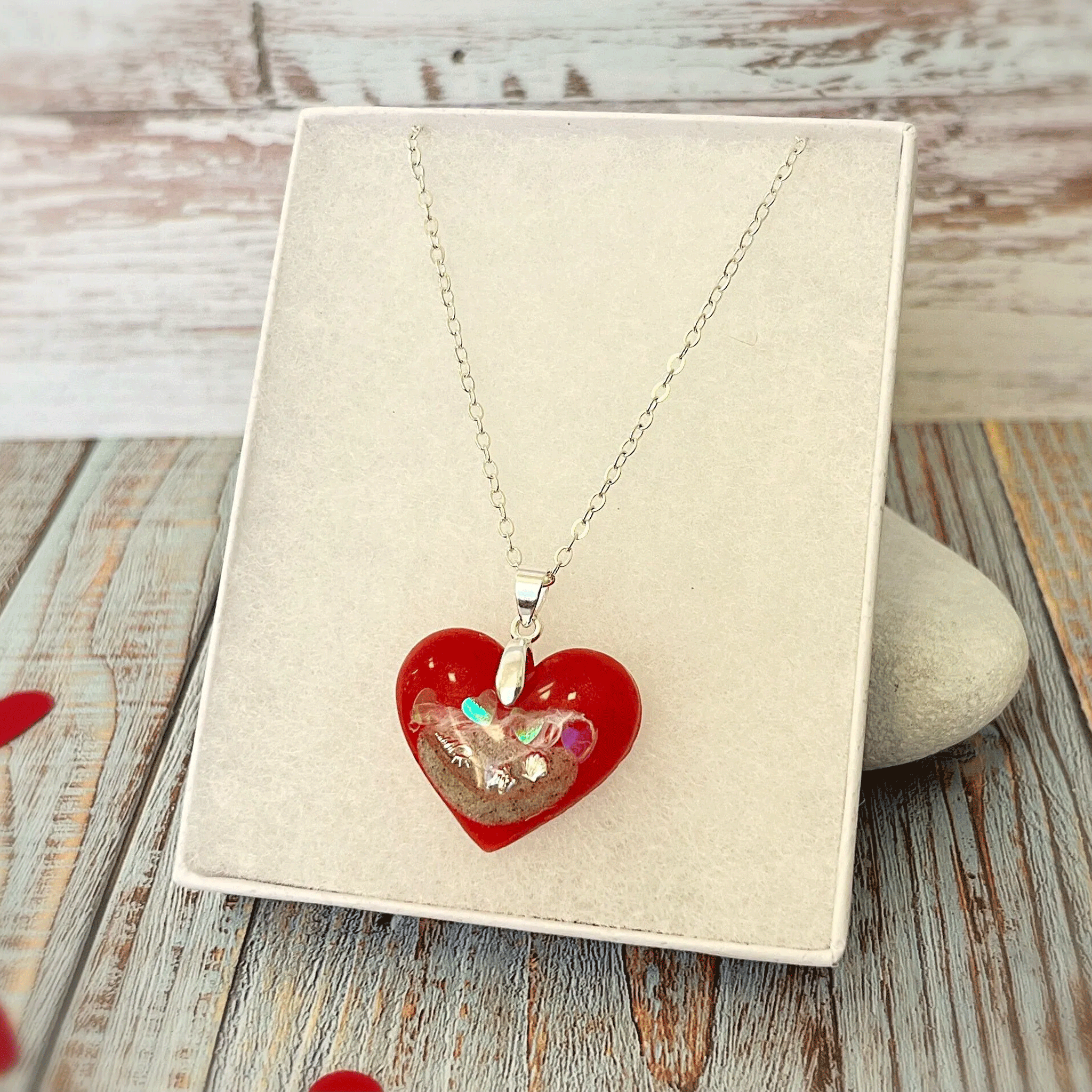 Small Heart Valentine Necklace