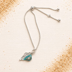 isle of wight silver extendable bracelet